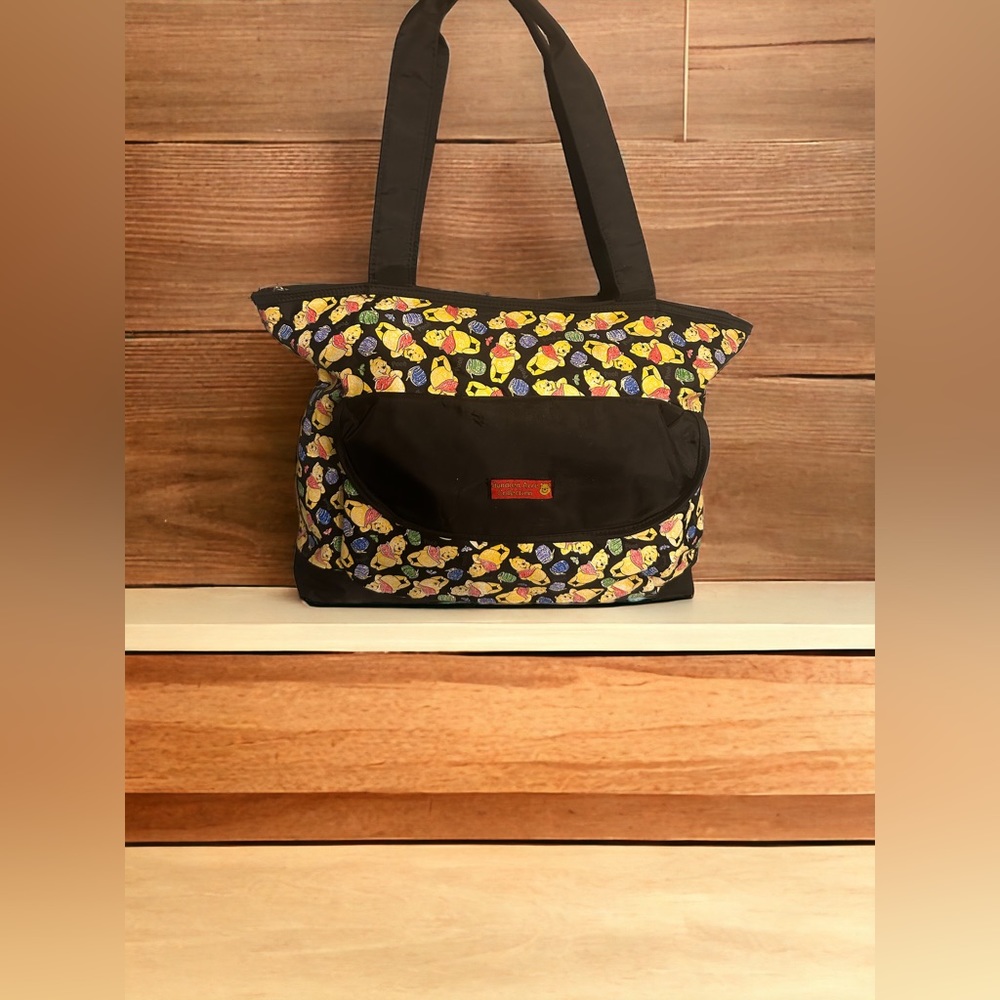 Winnie the Pooh's 100 Acre Wood Garden XL All Purpose Duffel Tote Travel Bag